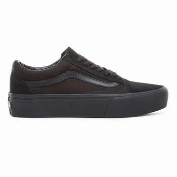 Damske Tenisky Na Platforme Vans Platform Old Skool Čierne VA05JXNIG